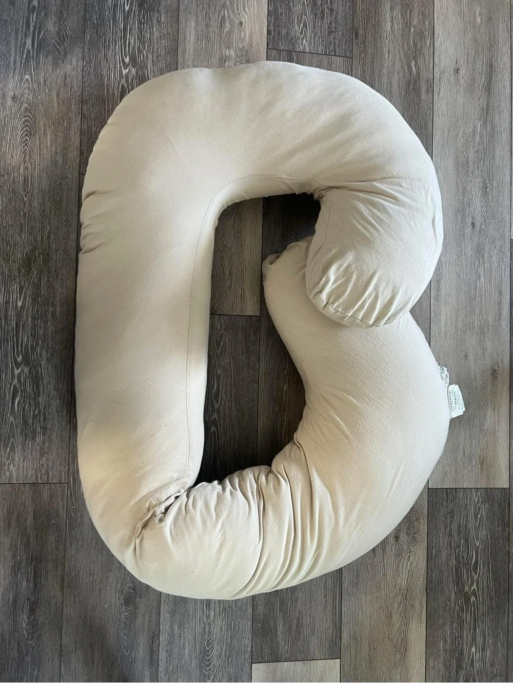 Neutral Cream U-Shaped Support Pillow - Full Body Comfort